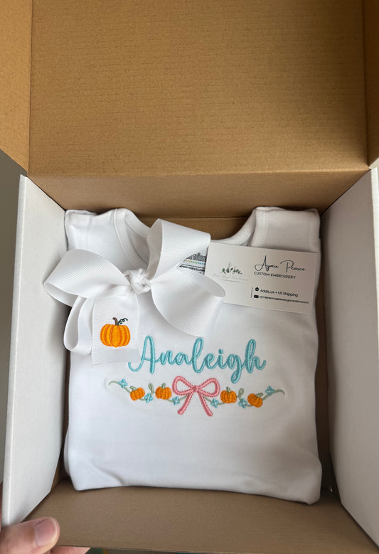Girls Embroidered Subscription Box