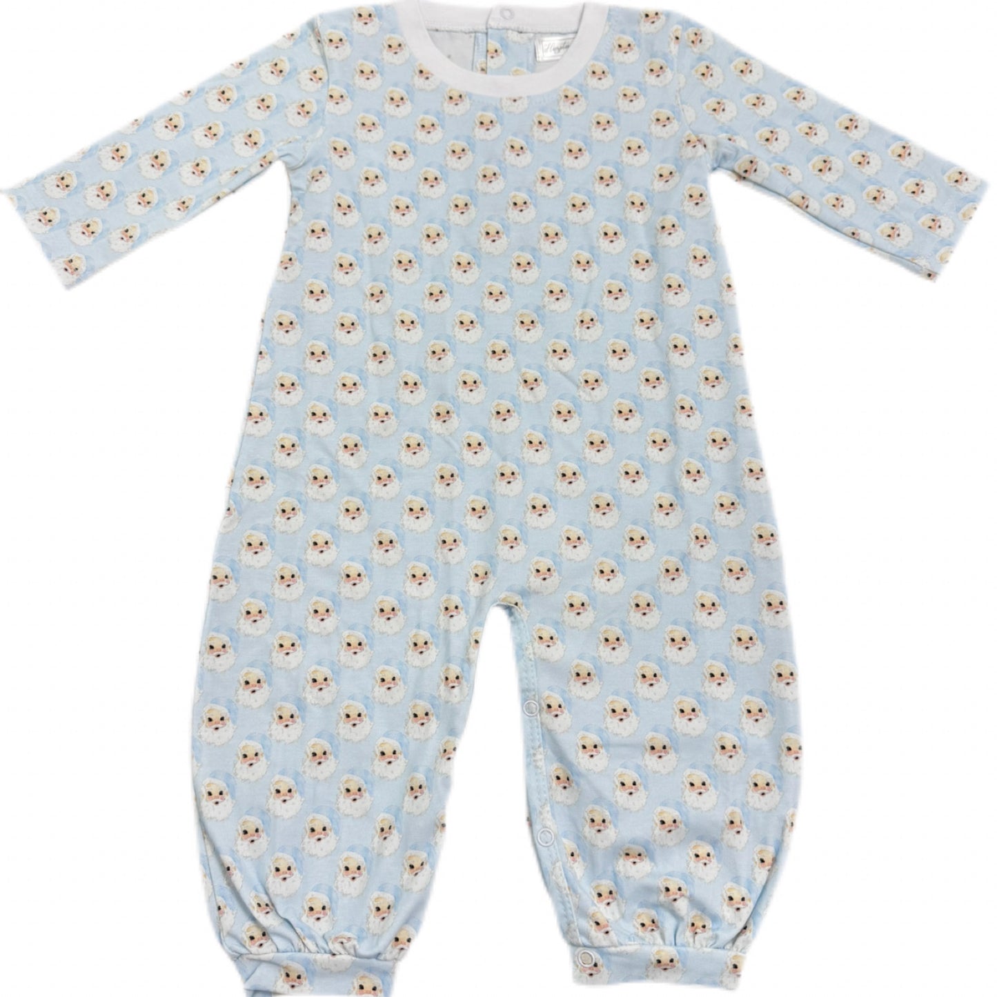 Blue Santa Romper